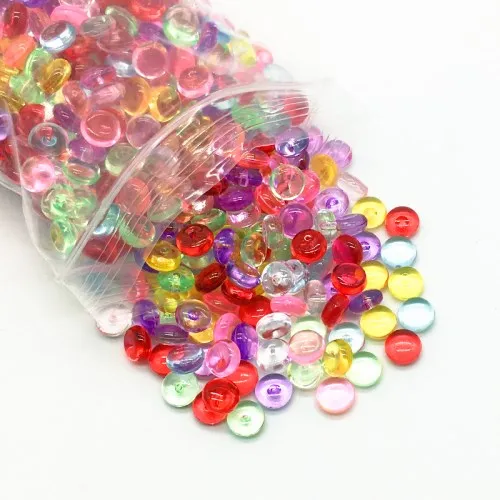 Mix color 20g 20 г DIY пушистый слизи глина антистрессовая игрушка креативная Рыбная чаша бусины пластиковая акриловая ваза аквариум наполнитель игрушки, поделки вечерние поставки - Цвет: Mix color 20g