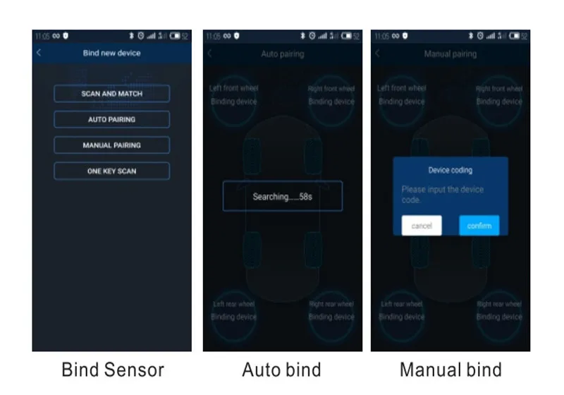 TPMS Bluetooth 4,0 Универсальный внешний датчик давления в шинах Поддержка IOS Android телефон датчик давления в шинах простая установка