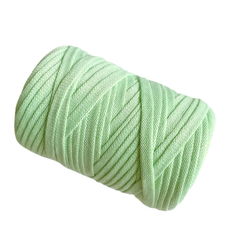 

250 г/рулон 6 мм DIY тканая сумка вязаная крючком пряжа Макарон Цвет Мягкая толстая ткань ручной вязки ковер диванная подушка полоска для женск...