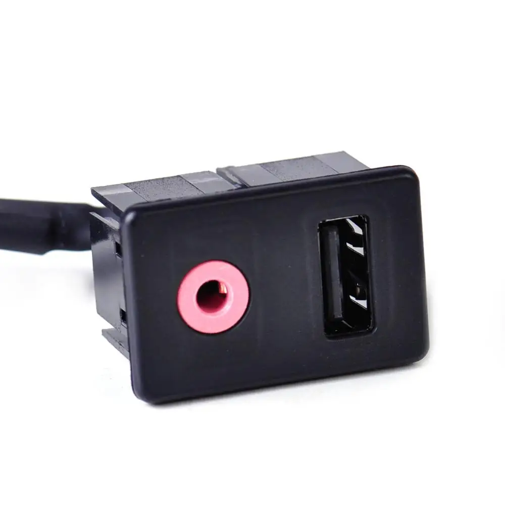 Автомобильный Удлинительный кабель USB AUX DSMOTEK 150 см адаптер для приборной панели