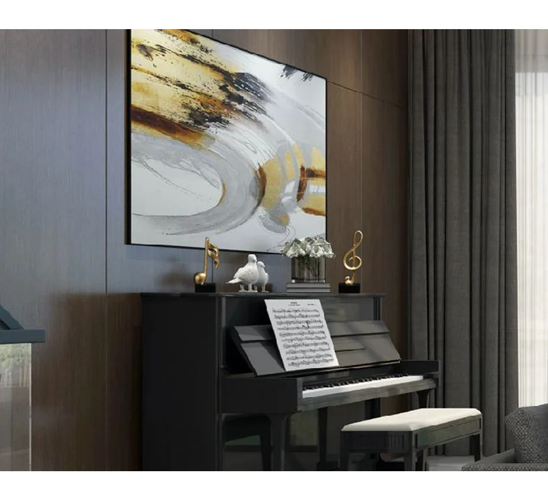 

3 Pieces of Music Symbol Decoration Creative Resin Decoration Accessories Room Counter Living Room Decoration Accessories