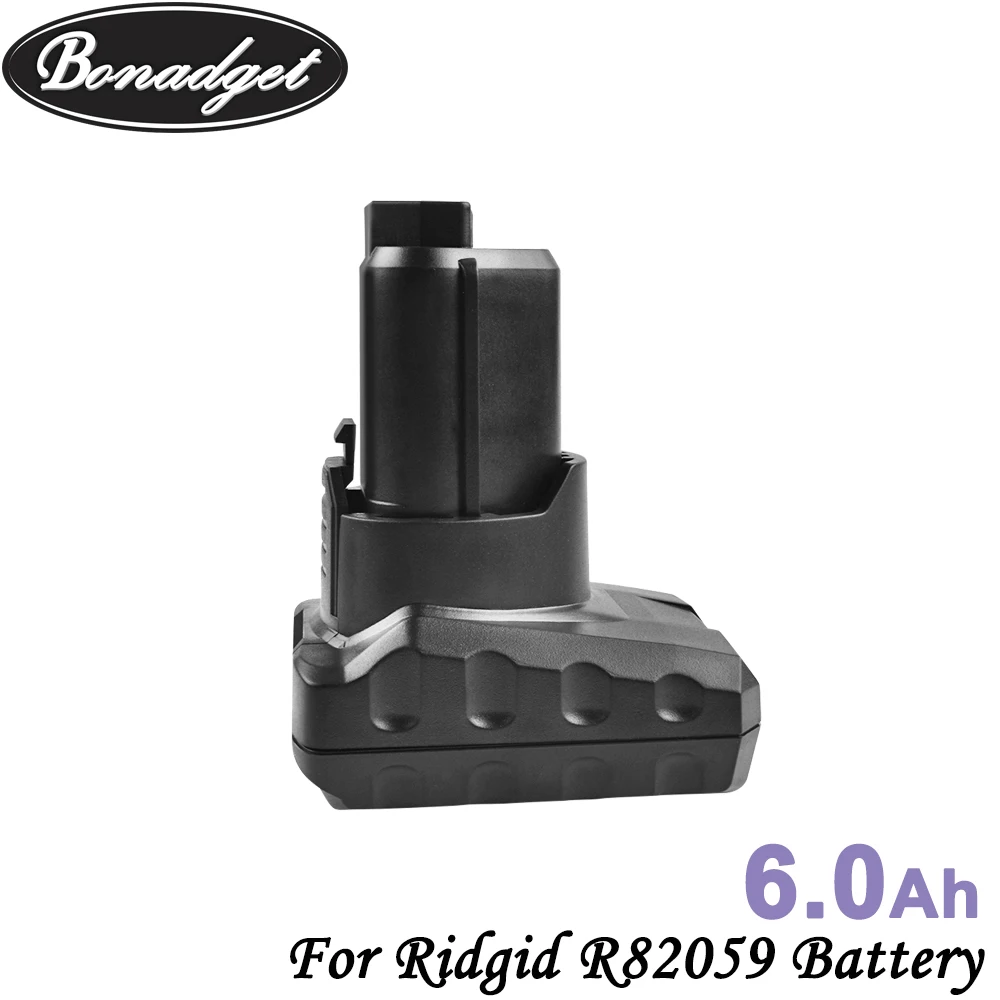 Перезаряжаемый литий-ионный аккумулятор Bonadget для электроинструментов AEG Ridgid R82059