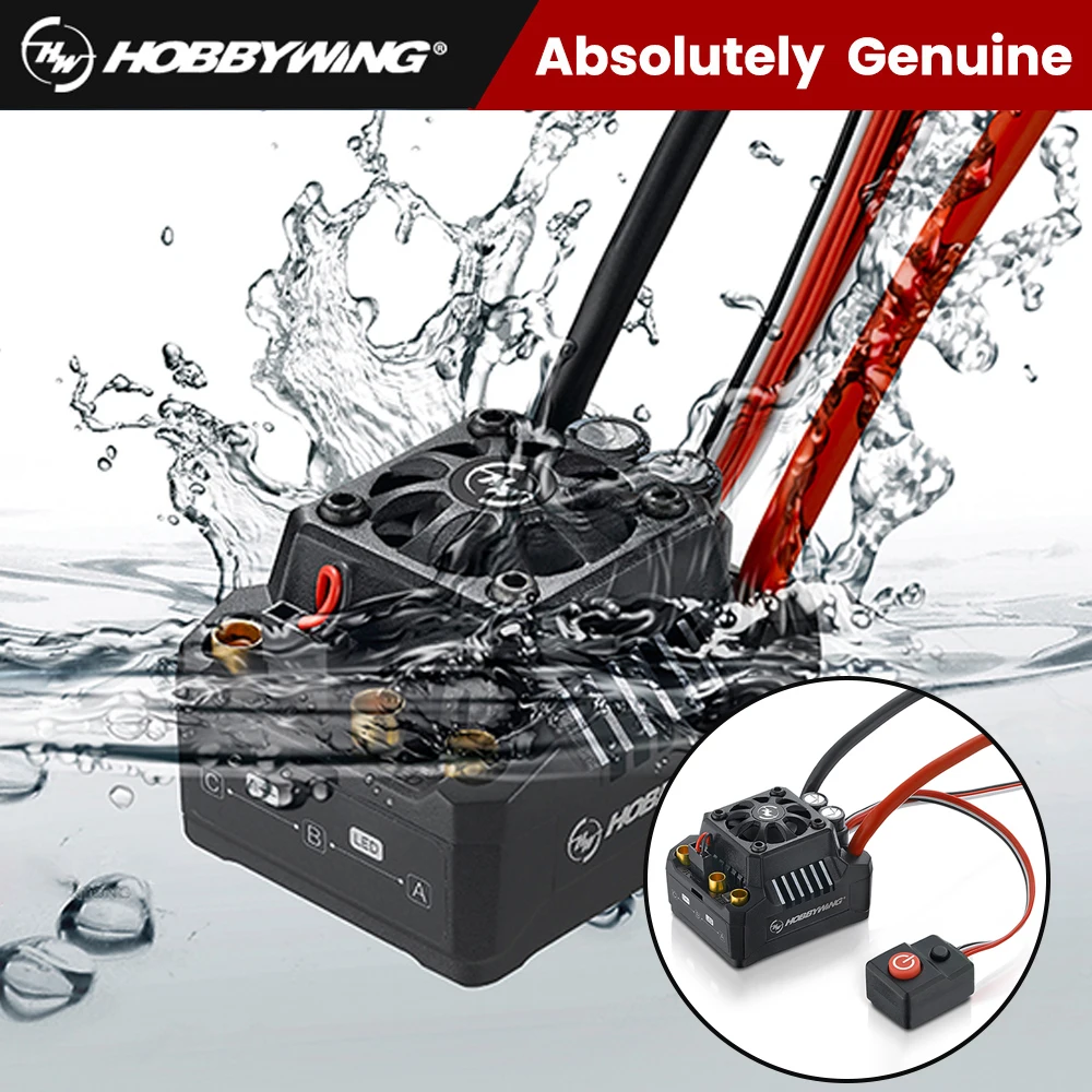 Регулятор скорости Hobbywing EZRUN MAX10 SCT 120A бесщеточный водонепроницаемый регулятор