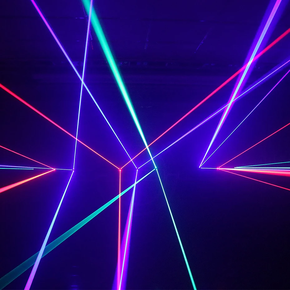 ALIEN RGB устройство сканирования пучка движущаяся головка DMX 512 лазерный