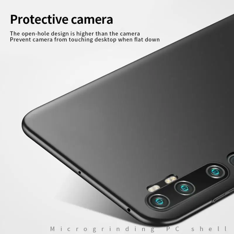 For Xiaomi Mi Note 10 CC9 Pro Case Ultra-thin Hard PC Cover Matte Frosted Protective Capa Fundas |