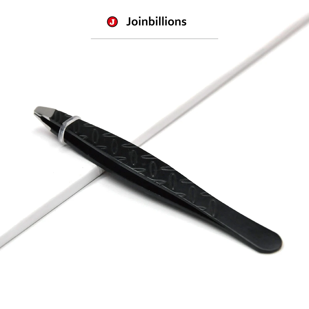 

Black Stainless Steel Beauty Eyebrow Removal Makeup Tools Hair Trimmer Eyelash Tweezers