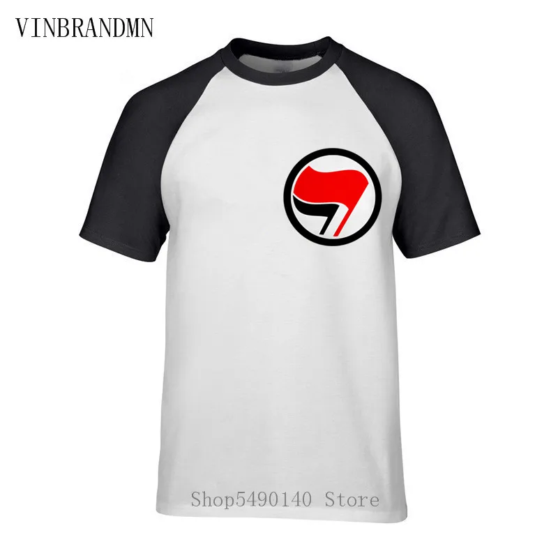 Антифашистская анархия анархист футболки флаг мира 3D символ короткий рукав