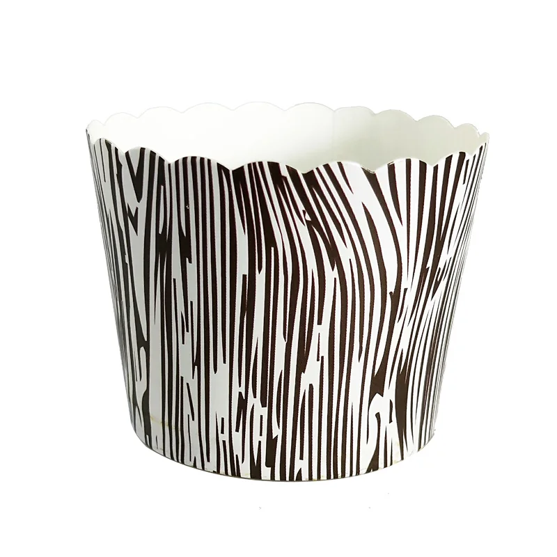 50 шт Высокое качество Золотой Кора зерна дизайн жиронепроницаемый бумажные