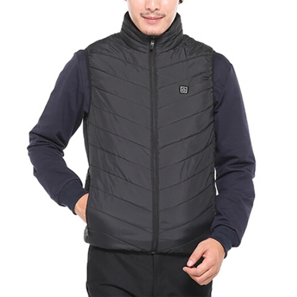 

Outdoor Electric Heated Vest USB Heating Vest Winter Thermal Cloth Feather Hot Sale Camping Hiking Warm Hunting Hiking Jacket