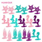 2 шт. для самостоятельного изготовления стола Русалка Вечерние Декорации под морских животных вечерние воздушные шары, хороший подарок на день рождения для девочек