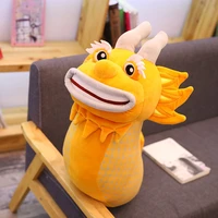 355075cm cartoon dragon long plush pillows cute animal shape plush toys bed cushion gift for kids