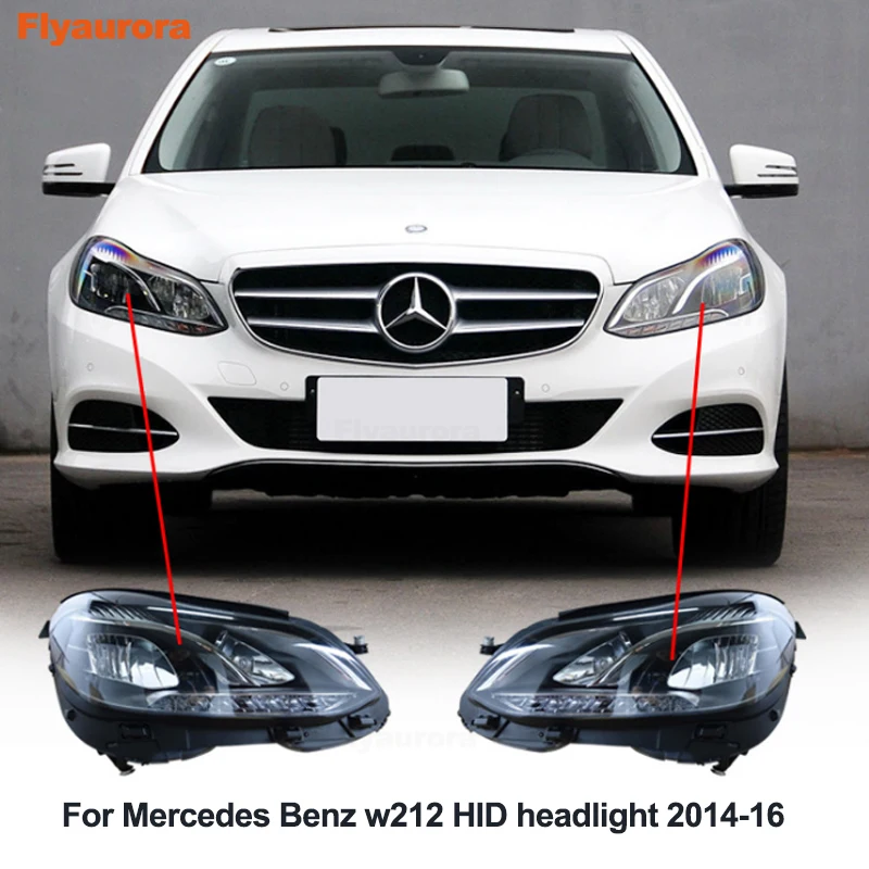 Светодиодный оторвать глаз объектив ксеноновые фары для Mercedes Benz W211 E240 E280 W212