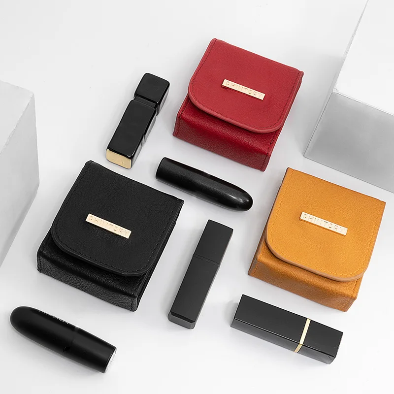 Косметичка для губной помады с зеркалом дорожная сумка макияжа органайзер