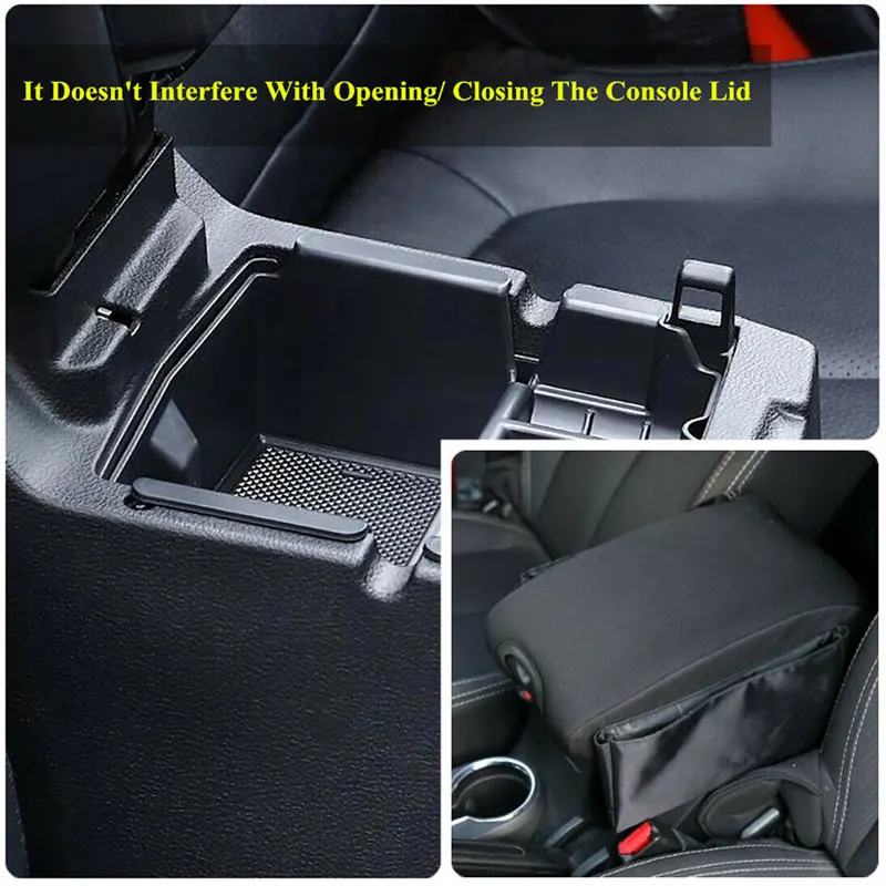 Компас подлокотник ящик для хранения центральной консоли органайзер Jeep Wrangler JL/JLU