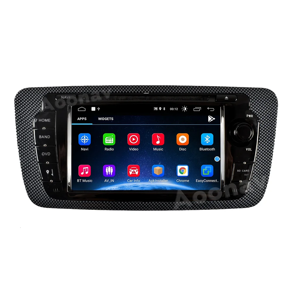 2 din Android 10.0 car radio For Seat Universal 2009-2021 multimedia GPS Navigation Video Audio Radio Head Unit Player | Автомобили и