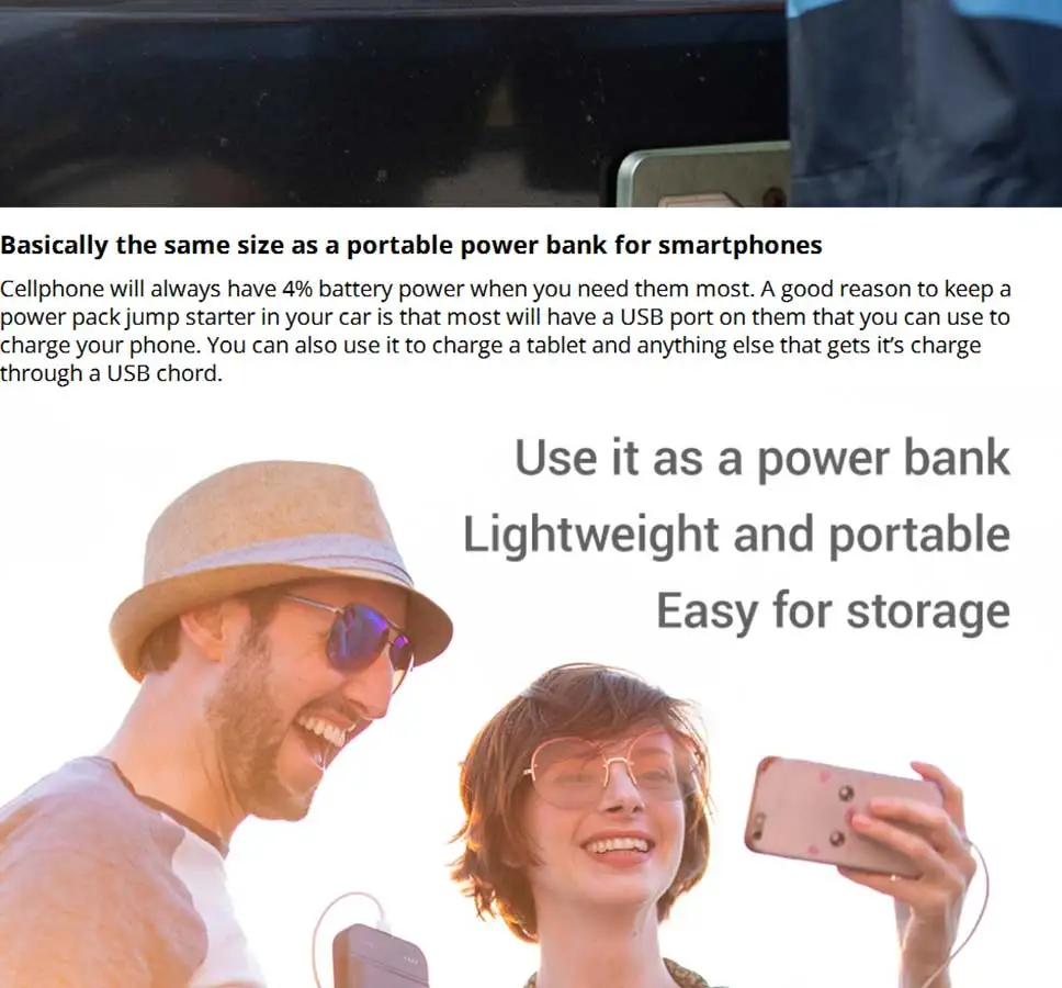 70mai автомобильное пусковое устройство power Bank 600A портативное автомобильное зарядное устройство 12В пусковое устройство бензиновый дизельный автомобильный стартер
