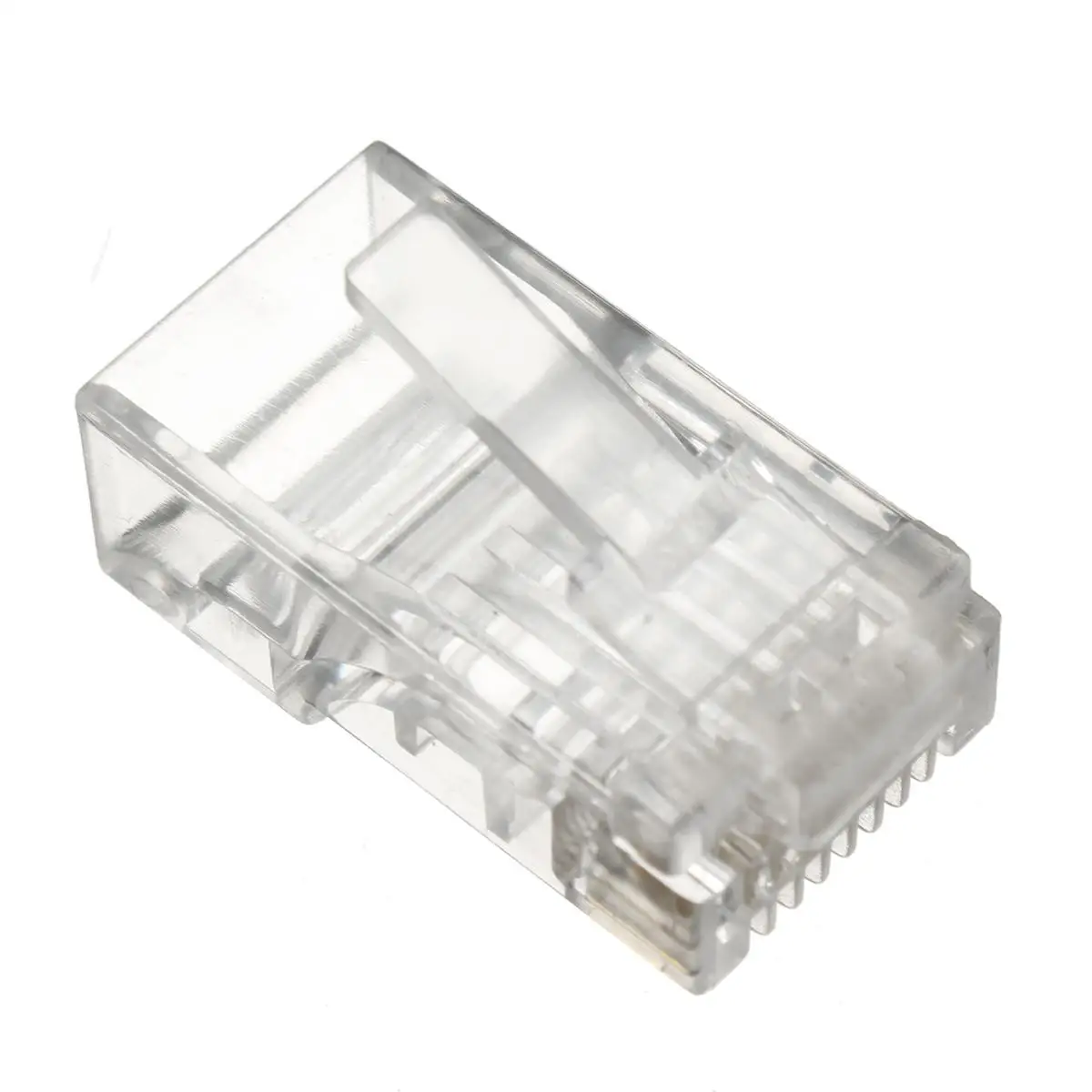 CLAITE 1000 шт. CAT6 разъем EZ RJ45 сетевой кабель модульный 8P8C разъем конец пройти через