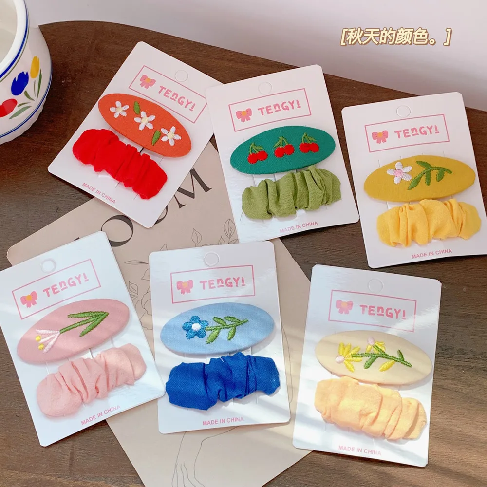 

2 шт./комплект, заколки для волос в Корейском стиле