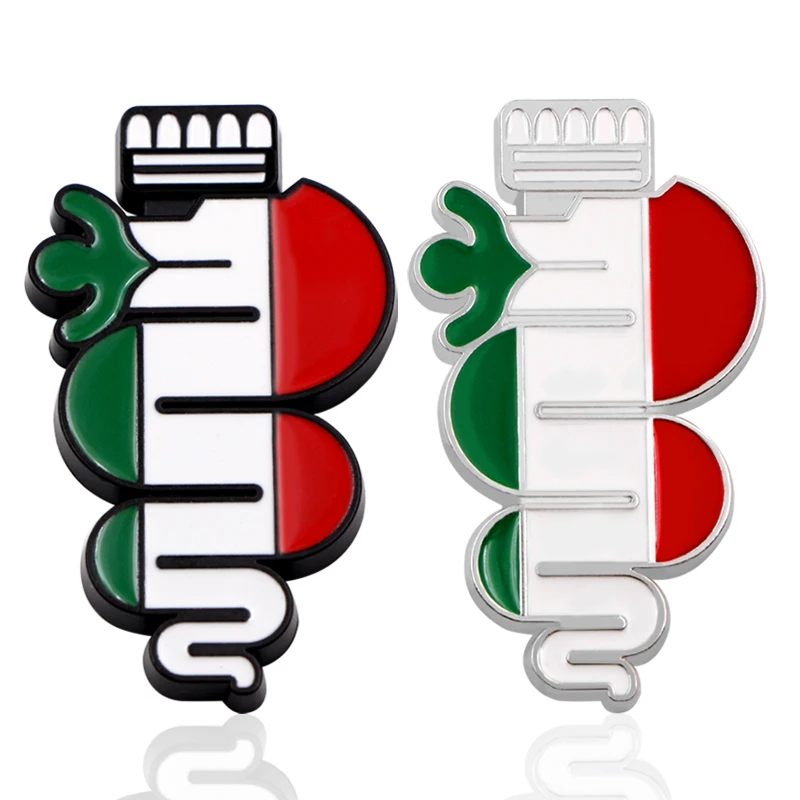 1 шт. 3D в виде четырёхлистного Дельта автомобиля боковой Fender эмблема Передняя