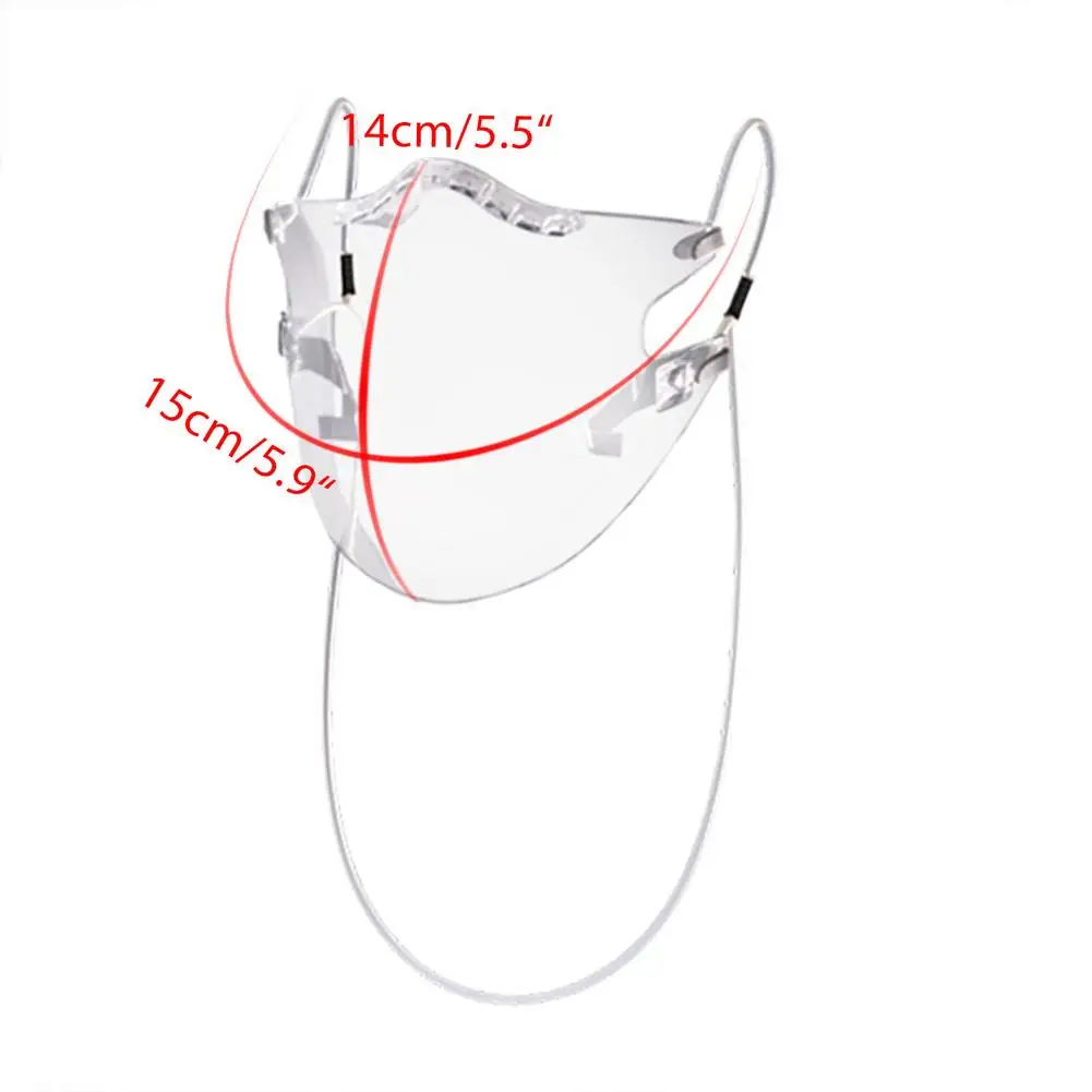 

Face Shield Transparent Full Cover Protector Facial Transparente Faceshield Protection Kitchen Tools For Home Outdoor Office