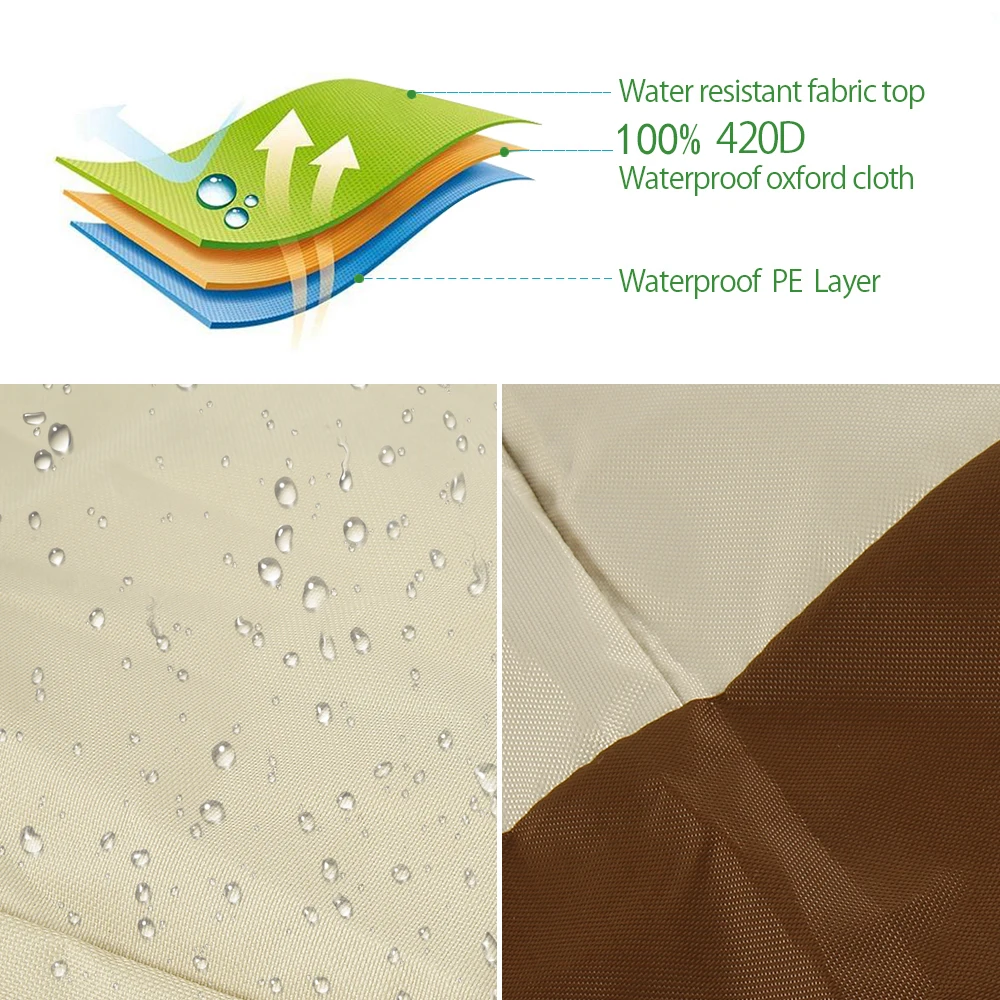 Классические аксессуары круглый стол на веранде крышка нагревателя для патио