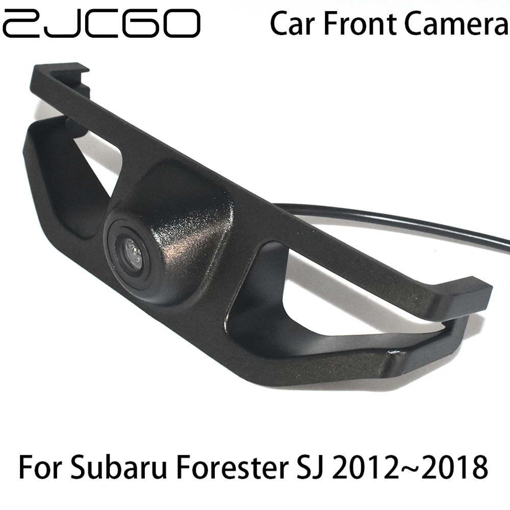 

Камера для парковки с ночным видением и логотипом Переднего Вида, водонепроницаемая для Subaru Forester SJ 2012 ~ 2018