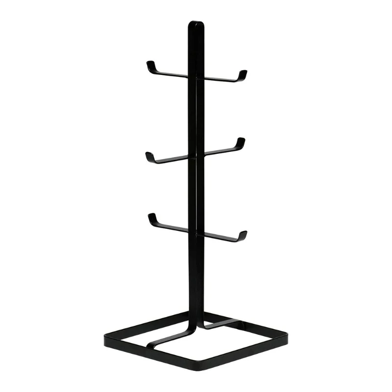 

Утонченная черная стойка для кружек d.r. Для офиса, дома, креативный органайзер для чашек