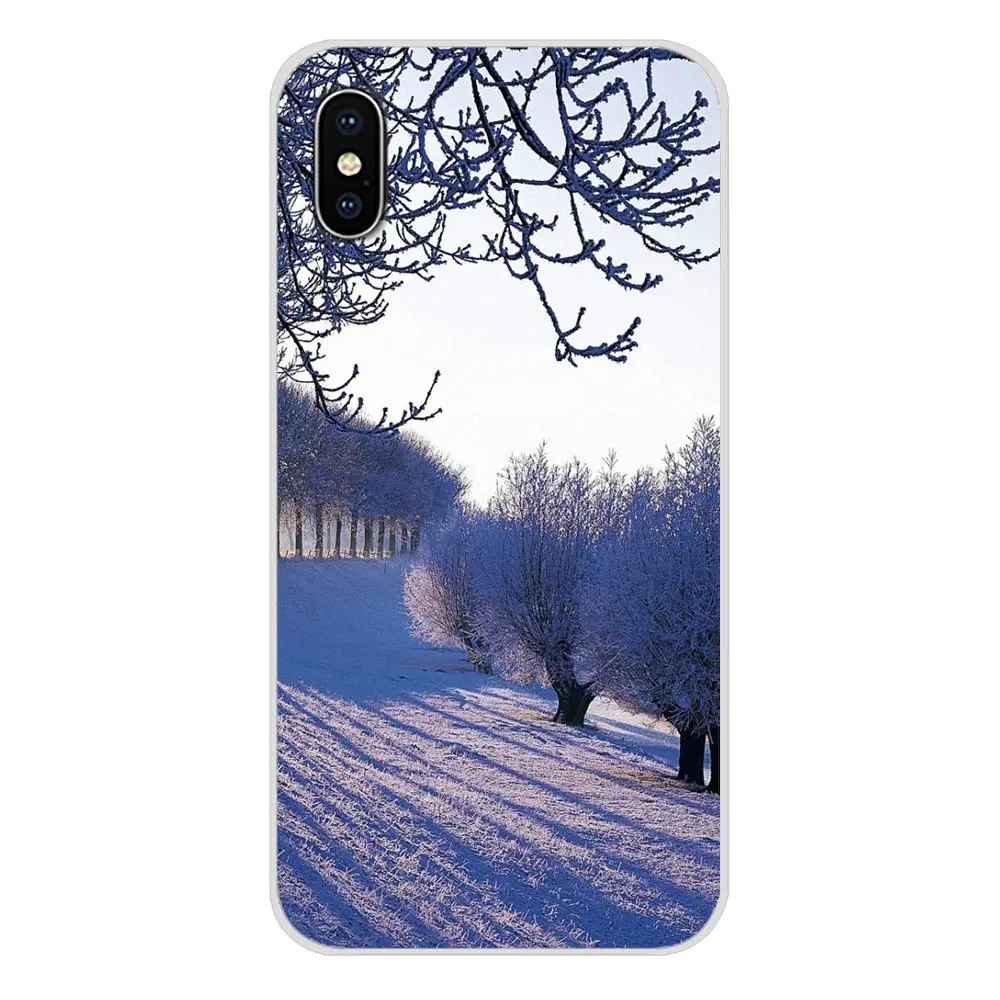 Зимний Нью-Йорк Центральный парк снег для huawei G7 G8 P7 P8 P9 P10 P20 P30 Lite Mini Pro P Smart Plus 2017 2018