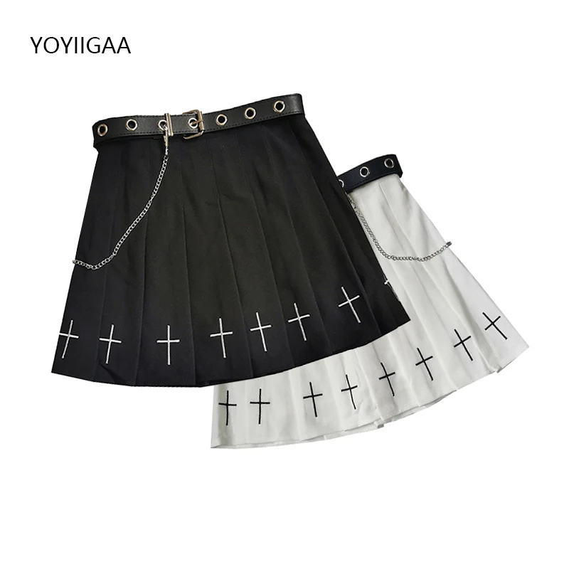

Summer Women Skirts Elastic Waist Female Pleated Skirt Streetwear High Waist Ladies Girls Dance Skirts Fashion Women Mini Skirt