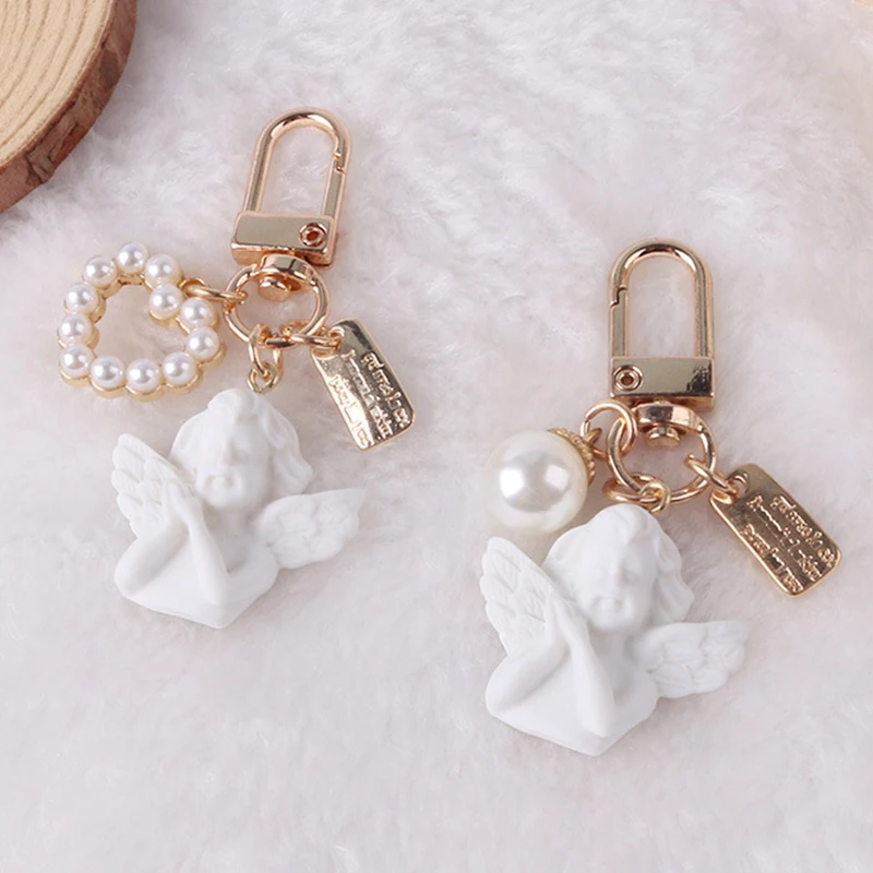 Винтажный ангел в стиле барокко брикет для женщин и девушек кольцо ключей