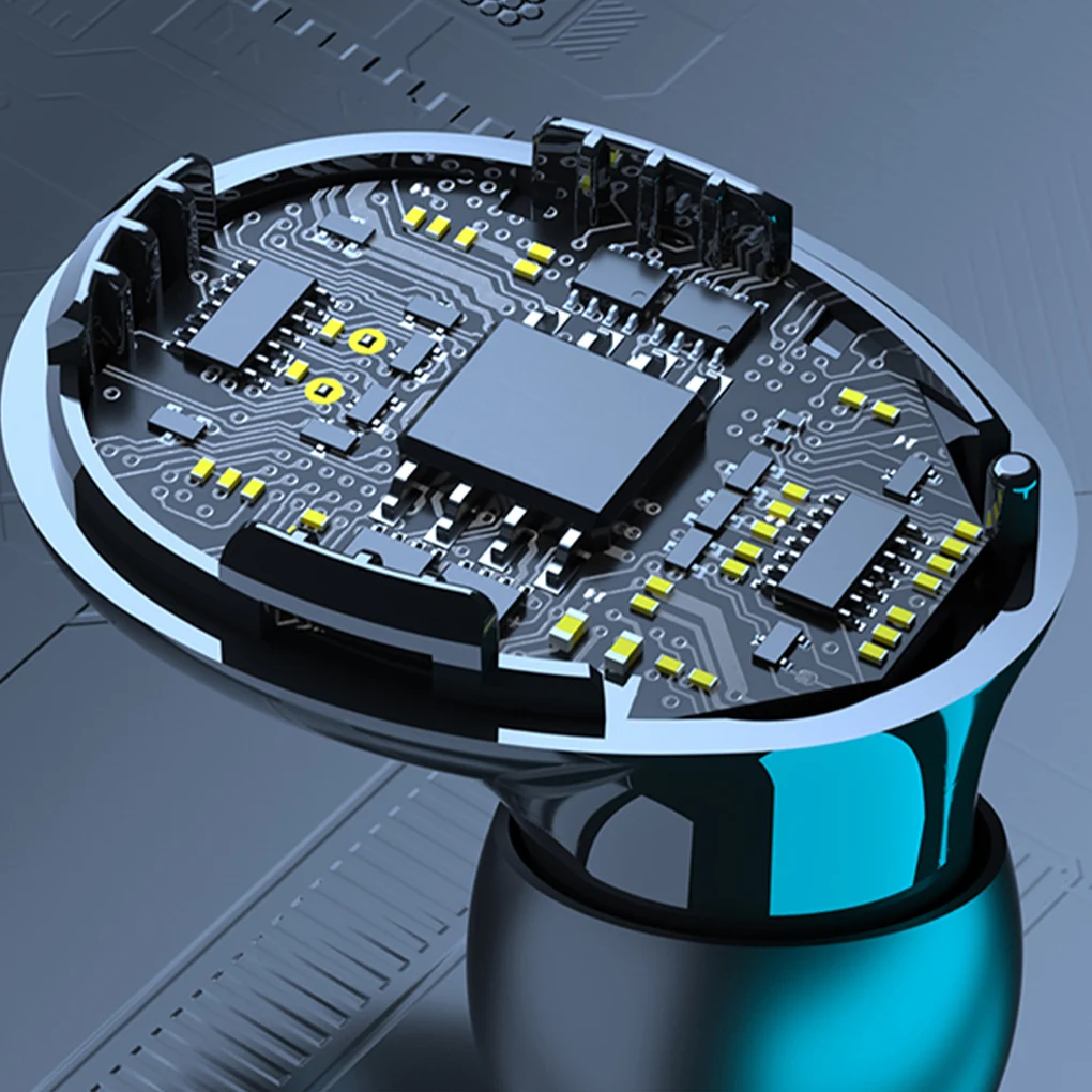 Беспроводные наушники TWS Bluetooth 5 1 12D наушники-вкладыши с шумоподавлением движения