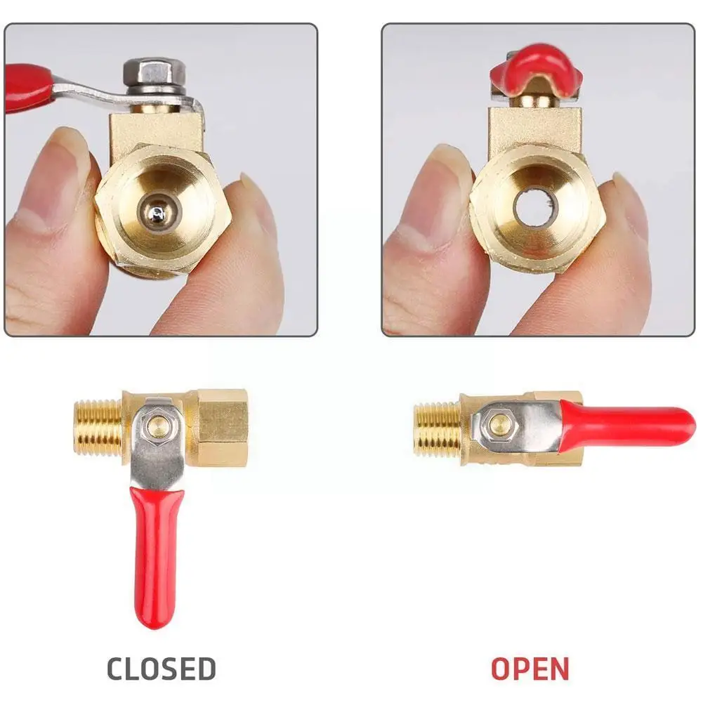 

1/4 Inch Car Modification Rv Hose Kit With Hose Industrial Switch Plug E2p2