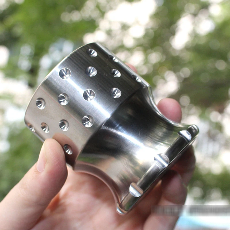 

EDC титановая чашка для кемпинга, винная кофейная кружка, уличная мини-посуда, держатель для стакана, легкий титановый держатель для пешего туризма, портативная