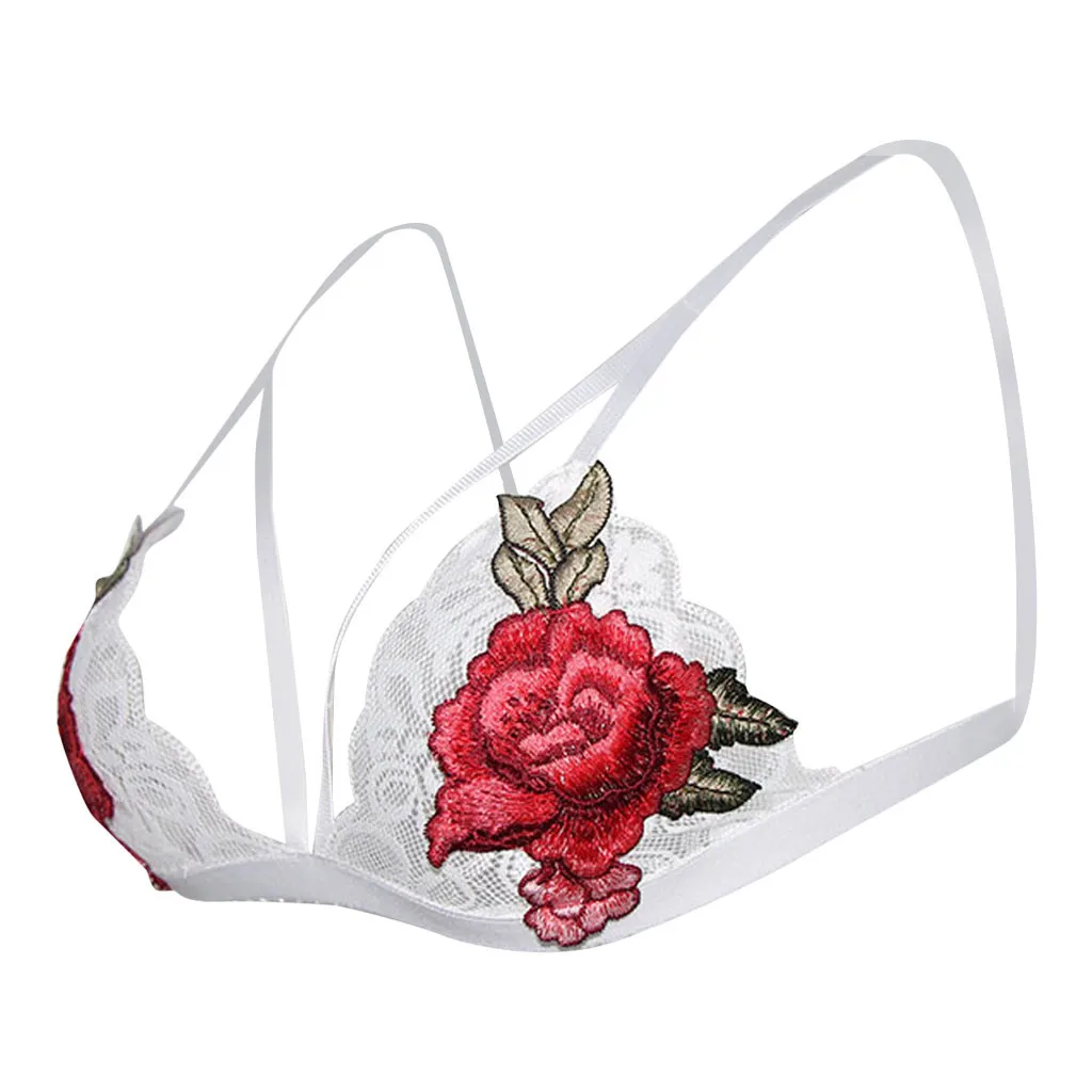 Женское кружевное сексуальное нижнее белье бесшовный корсетный бюстгальтер без косточек перекрестный