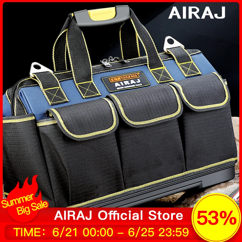 Многофункциональная сумка для инструментов AIRAJ 1680D электрика из ткани Оксфорд