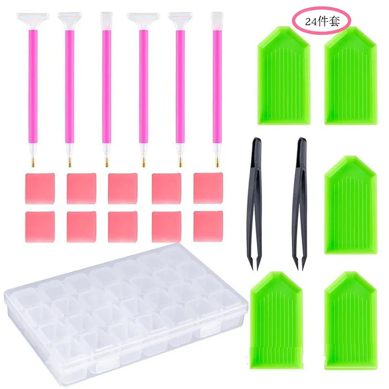 Набор инструментов для алмазной живописи набор точечной дрели клей ручки | Дом и