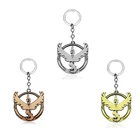 1 шт. Go брелок Тапочки в виде персонажа аниме три священные Птицы Брелки команда доблестный мистический инстинкт логотип бусы для мужчин и женщин, подарок