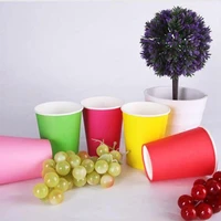 disposable diy handmade color paper cups children kindergarten production creative paper cups wholesale package 100 pieces