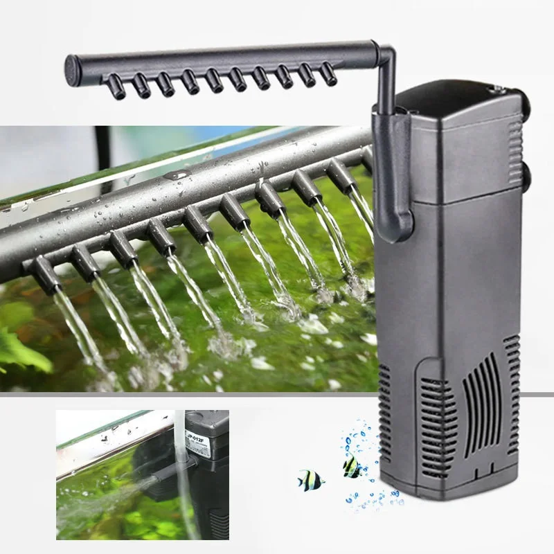 Submersible Water Filter Pump Aquarium Fish Tank Pond Oxygen Increasing Tool Accessories | Обустройство дома