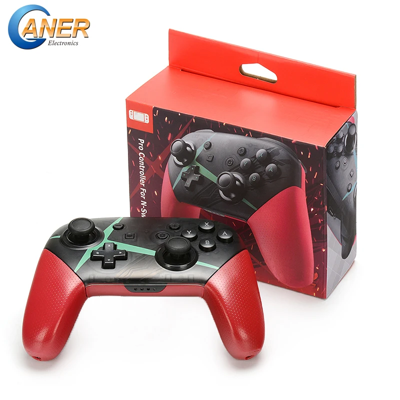 A with nfc Ganer Для Switch Pro Bluetooth беспроводной контроллер для NS Splatoon2 пульт дистанционного управления для kingd Переключатель консоли джойстик - Цвет: A with nfc