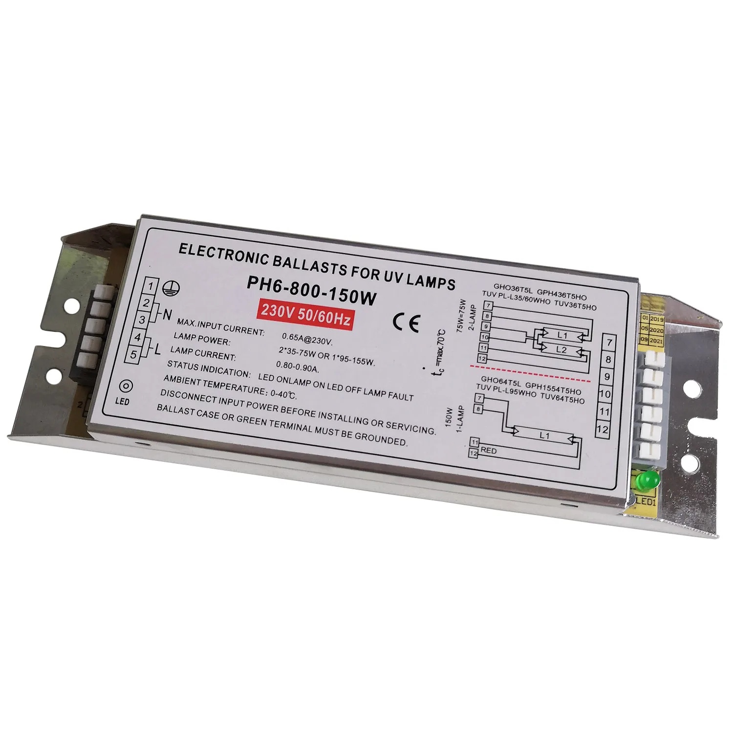 Аксессуары для ламп электронных балластов 230 В балласт освещения 2 2X35 Вт 75 или 1