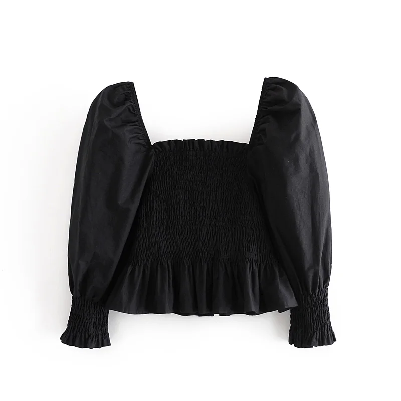 Звездная светящаяся модная женская рубашка Za осень 2020 Повседневная приталенная