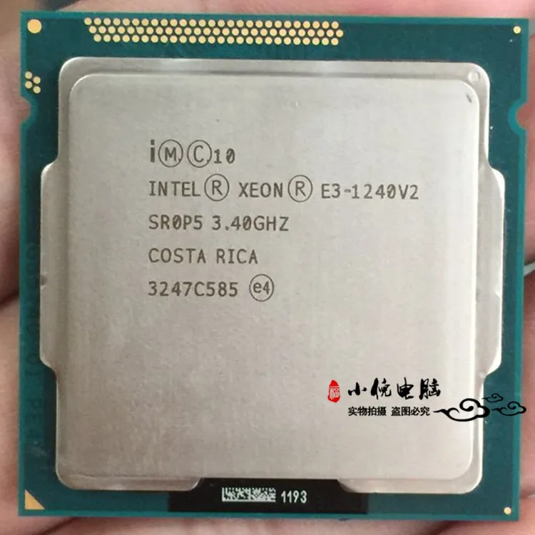 Intel Ксеон E3 1240 v2 8 м Кэш 3 40 ГГц SR0P5 LGA1155 Процессор процессор| |