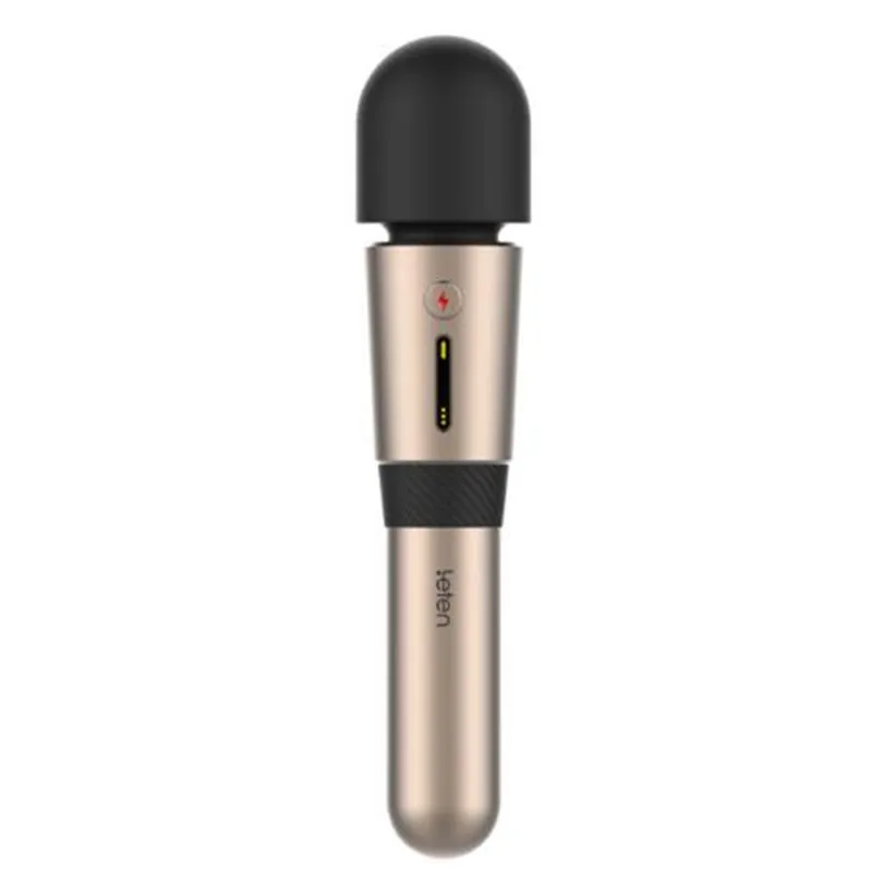 Вибратор Leten для женщин мощный водонепроницаемый с нагревом и волшебной палочкой