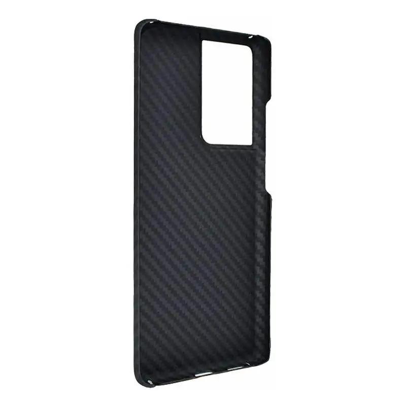

Ytf-Carbon Carbon Fiber Phone Case For Samsung Galaxy Ultra Anti-Fall Cover For Galaxy Puls S21 Ultra-Thin Business Shell S N2L1