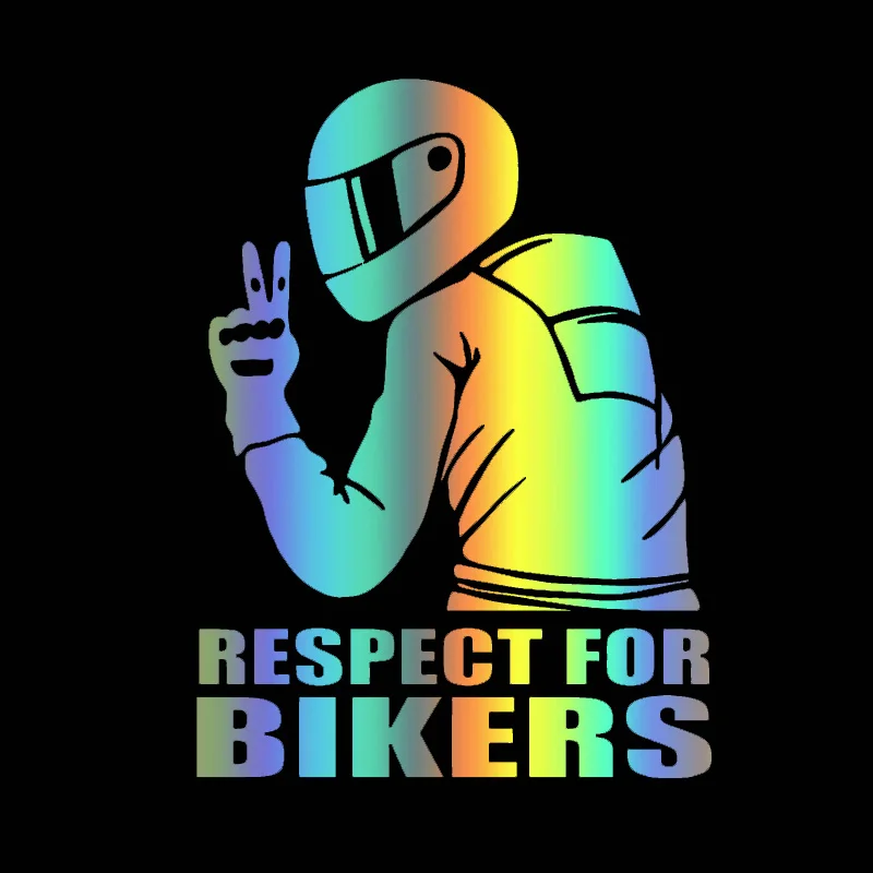 

CK20609# наклейки на авто Уважение к байкерам водонепроницаемые наклейки на машину наклейка для авто автонаклейка стикер этикеты винила наклейки стайлинга автомобилей украшения на бампере автомобиля заднее стекло