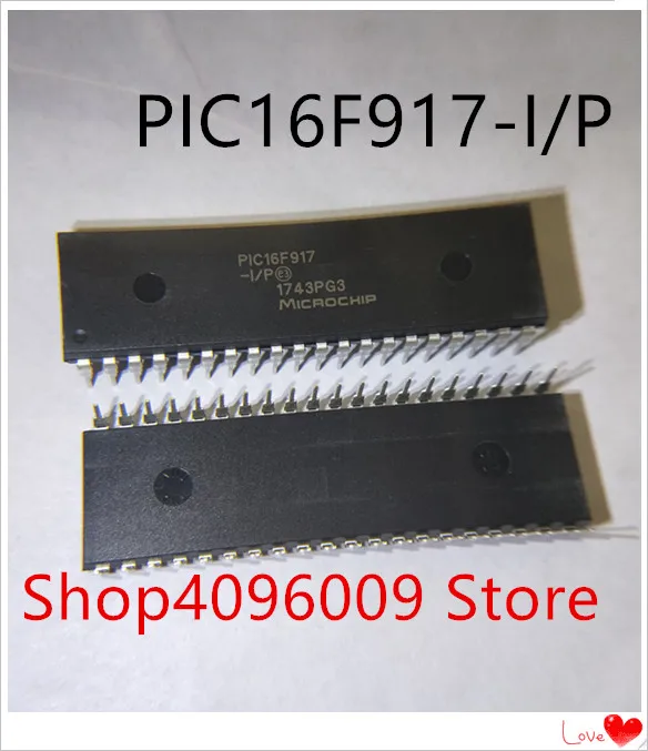 

NEW 10PCS/LOT PIC16F917-I/P PIC16F917 DIP-40