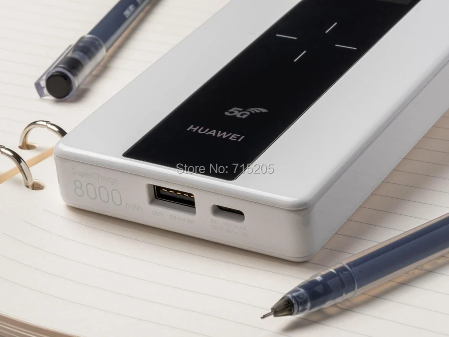 Huawei 5G Мобильный Wi Fi Pro мини Карманный WiFi Беспроводное зарядное устройство