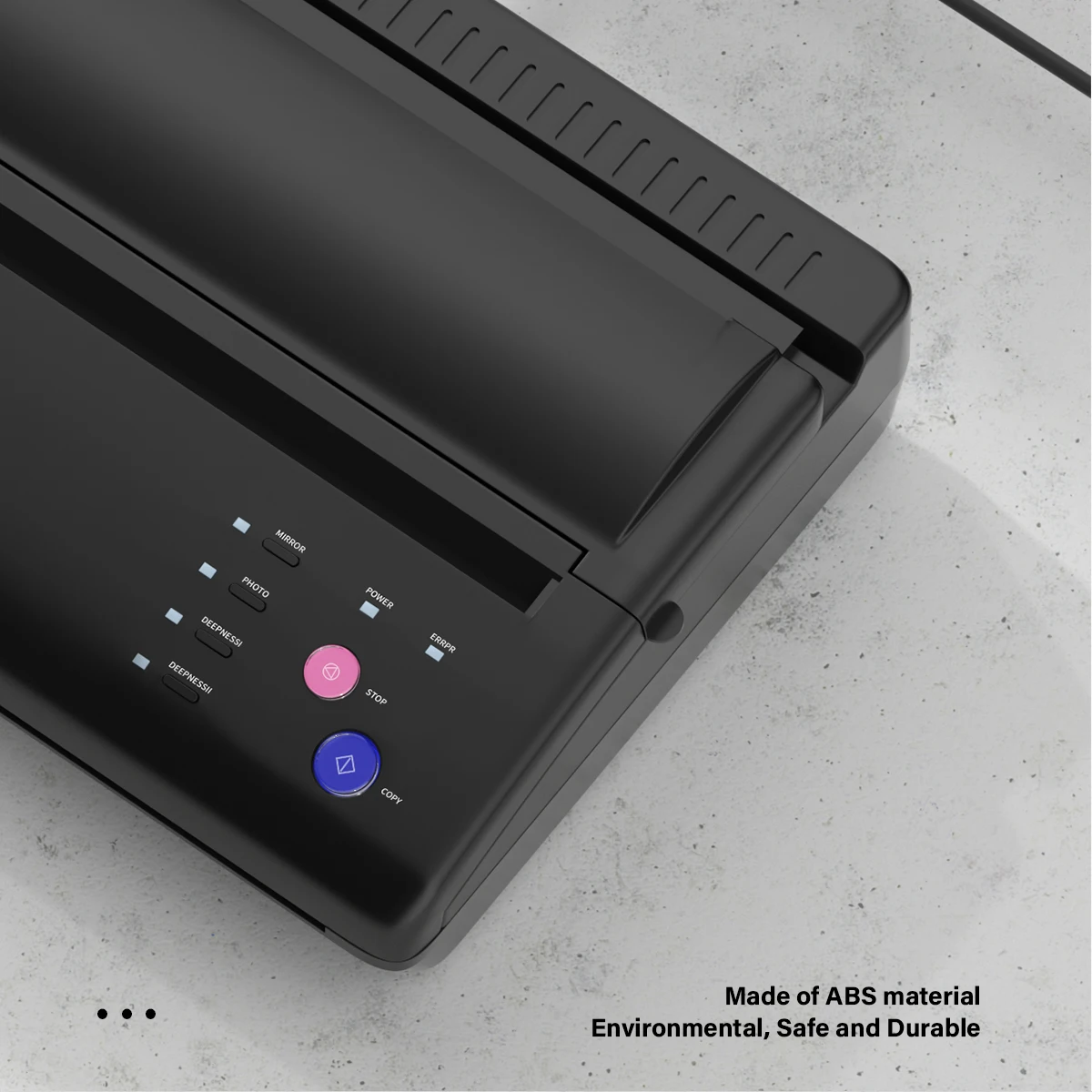 Черная цветная машина для переноса татуировок JOSI принтер копировальная бумаги |