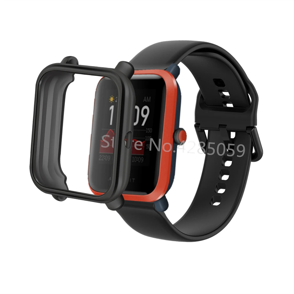 Защитный чехол с покрытием для Huami Amazfit Bip / Lite защитный из ТПУ часов Xiaomi BIP защитная
